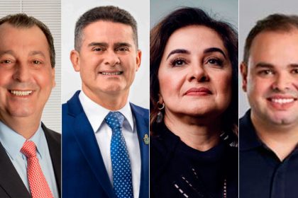 Omar Aziz, David Almeida, Maria do Carmo Seffair e Roberto Cidade