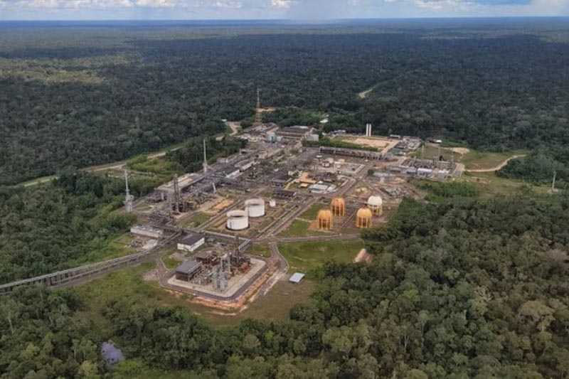 Polo Urucu de produção de petróleo e gás em Coari (AM): ampliação da produção (Foto: Ag. Petrobras)
