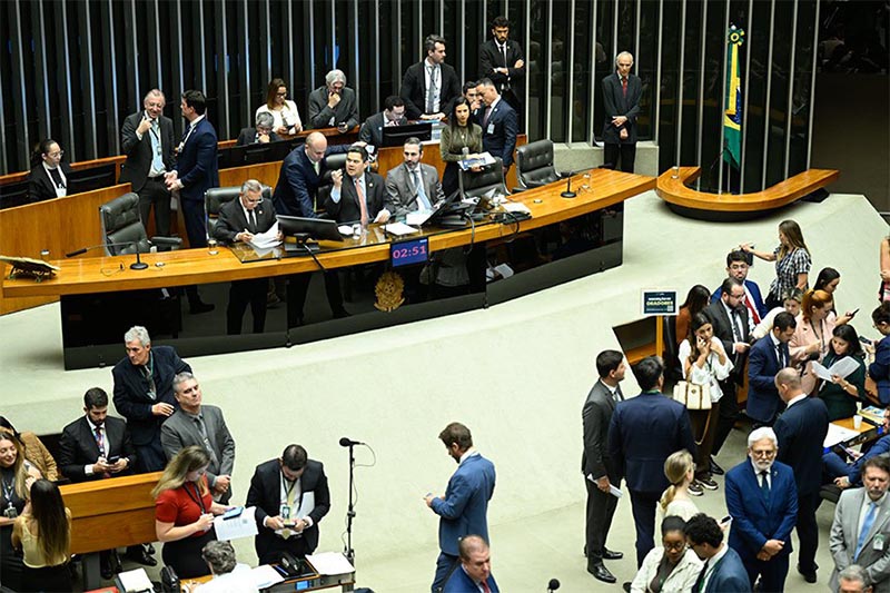 Congresso Nacional: deputados e senadores derrubaram veto de Lula (Foto: Andressa Anholete/Agência Senado)