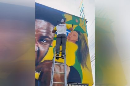 Diego Miranda quando apagava imagem de Virginia Fonseca (Foto: Facebook/Reprodução)