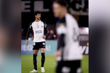 Gustavo Henrique salvou o Corinthians ao marcar gol nos acréscimos finais (Foto: Rodrigo Coca/Agência Corinthians)