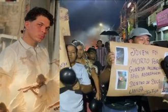 Bruno dos Santos Girão, 22 anos, foi morto no beco União, bairro Compensa (Foto: WhatsApp/Reprodução)