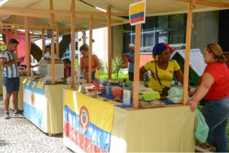 Feira no Rio de Janeiro reúne migrantes de vários países (Foto: ABr/Agência Brasil)