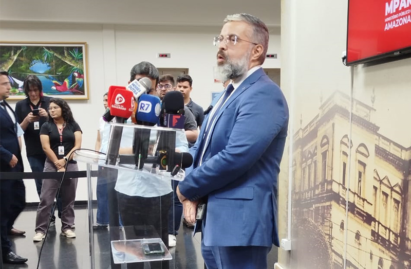 Situação dos policiais era insustentável, afirmou o promotor Armando Gurgel (Foto: WhatsApp/Divulgação)
