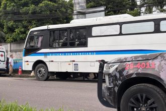 Nesta terça-feira (12) 72 policiais foram transferidos para unidade prisional na BR-174, (Foto: Divulgação)