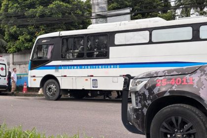 Nesta terça-feira (12) 72 policiais foram transferidos para unidade prisional na BR-174, (Foto: Divulgação)