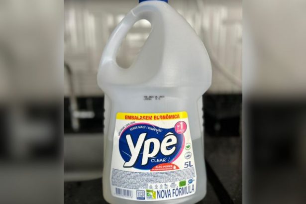A Anvisa suspendeu fabricação, comercialização e distribuição de diversos produtos da marca Ypê (Foto: AM ATUAL)