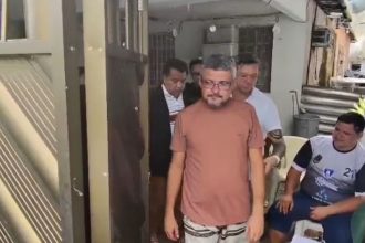Gerson Carvalho Gomes, 47 anos, foi preso em casa pela Polícia Civil do Amazonas (Foto: WhatsApp/Reprodução)