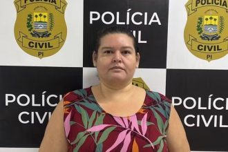Lucila Meireles Costa, de 42 anos, havia sido presa na Operação Erga Omnes em feveiro de 2026 (Foto: WhatsApp/reprodução)