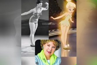 Atriz Margaret Kelly inspirou movimentos da fada Sininho : ela tinha 97 anos (Imagens: Facebook/Reprodução)