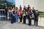 Funcionários do cartório foram demitidos e não puderam entrar no imóvel (Foto: Thiago Gonçalves/AM ATUAL)
