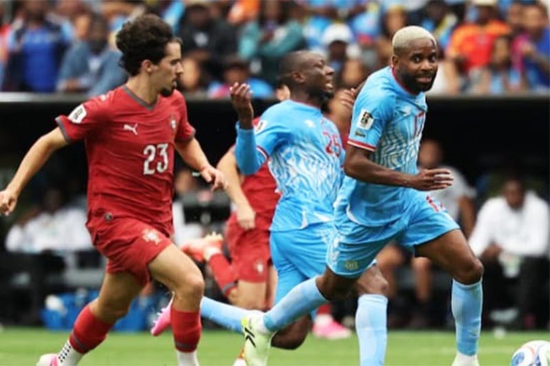 Portugal (de vermelho) tropeçou diante do Congo na estreia da Copa (Foto: Fifa World Cup Media/X)