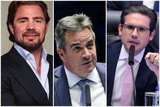 PF identifica que Daniel Vorcaro pagou viagens de Ciro Nogueira e Hugo Motta para Portugal (Fotos: Pedro França e Bruno Sapada/Agência Senado e divulgação)