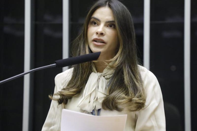Deputada Yandra Moura afirma que proposta é para fortalecer lei sobre assistência aos estudantes (Foto: Mário Agra/Agência Câmara)