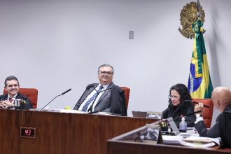 Ministro Flávio Dino disse que a PGR não apresentou fato novo (Foto: Antonio Augusto/STF)