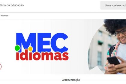MEC Idiomas oferece cursos de inglês e espanhol gratuitamente (Imagem: Google/Reprodução)