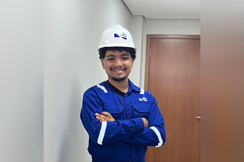 Lucas Bonifácio; busca por carreira profissional no setor de petróleo (Foto: Acervo pessoal)