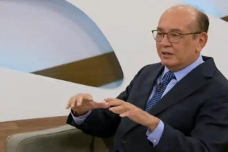 Gilmar Mendes criticou atitude do colega do STF, André Mendonça, em entrevista ao Roda Viva (Imagem: TV Cultura/Reprodução)