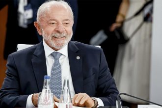 Presidente Lula na reunião do G7: presidente disse que nunca foi esquerdista (Foto: Ricardo Stuckert/PR)