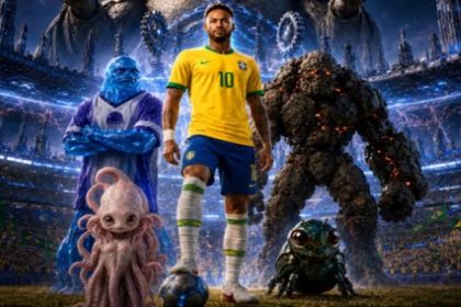 Neymar é personagem de animação produzida por plataforma chinesa (Imagem: Reprodução/FlareFlow)