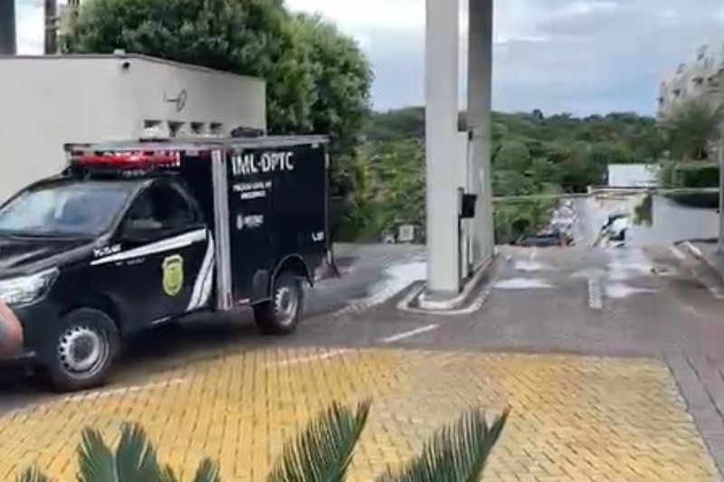 A principal linha de investigação é de uma queda acidental (Foto: WhatsApp/Reprodução)