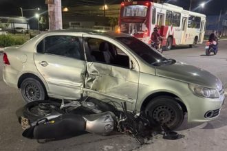 Juliano Rodrigues, de idade não informada, foi socorrido e levado para o hospital (Foto: WhatsApp/Reprodução)
