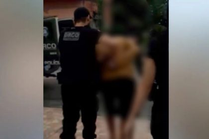 O suspeito é apontado como membro da alta hierarquia de uma organização criminosa com atuação no estado do Pará (Foto: WhatsApp/Reprodução)