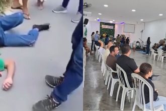 Paulo Levy da Silva Bezerra, de 14 anos, não resistiu aos ferimentos e morreu no hospital (Foto: WhatsApp/Reprodução)