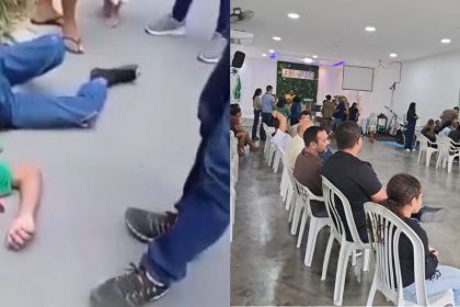 Paulo Levy da Silva Bezerra, de 14 anos, não resistiu aos ferimentos e morreu no hospital (Foto: WhatsApp/Reprodução)