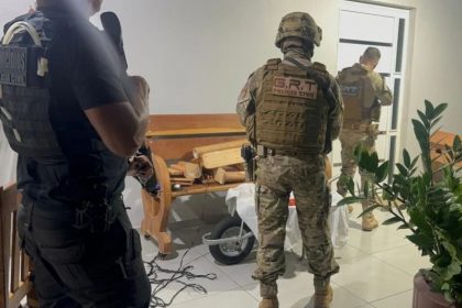 A ação policial visa desarticular a facção venezuelana Tren de Aragua no Brasil (Foto: Divulgação/PCRR)