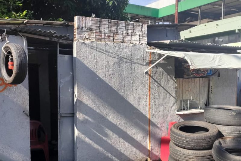 Fabrício da Silva Brandão, 32, foi morto a tiros no local onde também fica a residência do casal (Foto: WhatsApp/Reprodução)