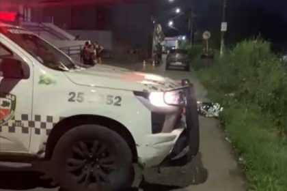 Merian Rodrigues de Freitas, de 60 anos, não resistiu ao impacto e morreu no local (Foto: WhatsApp/Reprodução)