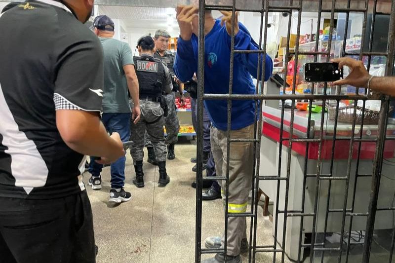 Evilazio Alves da Silva, 60, foi morto com tiro na cabeça em seu mercadinho (Foto: WhatsApp/Reprodução)