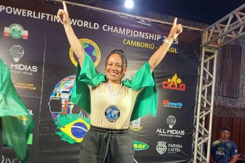 Leandra Dias vai representar o Amazonas no Campeonato Mundial de Powerlifting 2026 (Foto: Instagram/Reprodução)