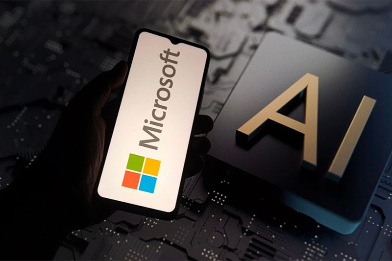 Microsoft criou nova empresa para desenvolver sistemas de IA (Imagem ilustratuva/Microsoft Divulgação)