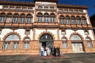 Prédio da Alfândega, inaugurado em 1909, será restaurado pela UEA (Foto: Thiago Gonçalves/AM ATUAL)