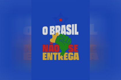 Logomarca da campanha contra tarifaço dos EUA (Imagem: Instagram/Reprodução)