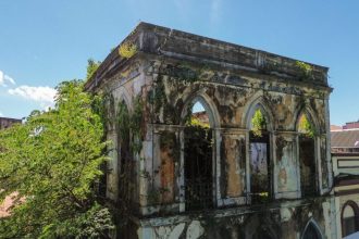 Estrutura do Casarão de São Vicente, no Centro de Manaus, que será reformado (Foto: Divulgação/Prefeitura de Manaus (Foto: Divulgação/Prefeitura de Manaus)
