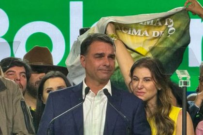Senador Flávio Bolsonaro, candidato a presidente do Brasil (Foto: Maura Martins/TV Brasil)