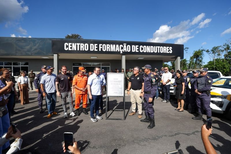 Governador do Amazonas, Roberto Cidade, participou da inauguração (Foto: Divulgação/Governo)
