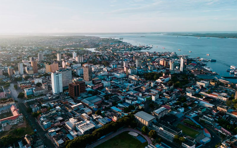 Manaus vista do alto