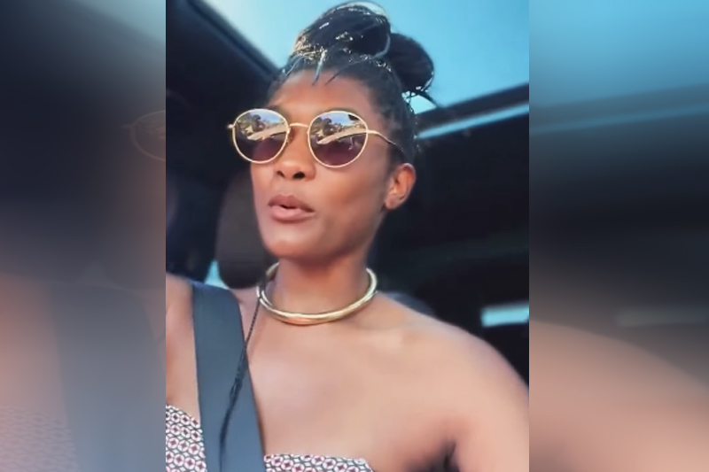 Atriz Erika Januza se manifestou sobre fim do relacionamento com o cantor Arlindinho (Imagem: Instagram/Reprodução)