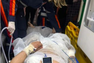 O suspeito tentou atirar contra agentes da Romu e foi baleado durante a resposta (Foto: WhatsApp/Reprodução)