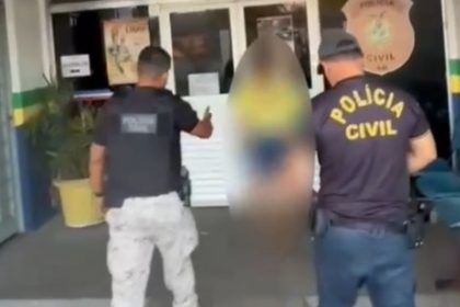 A mulher, de 37 anos, foi presa pela Polícia Civil do Amazonas (Foto: WhatsApp/Reprodução)