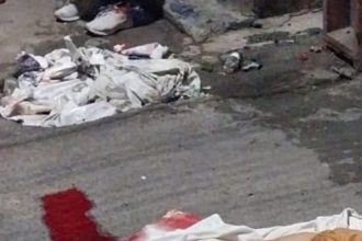 Ramon Pérez, de 26 anos, não resistiu aos ferimentos e morreu no local (Foto: WhatsApp/Reprodução)