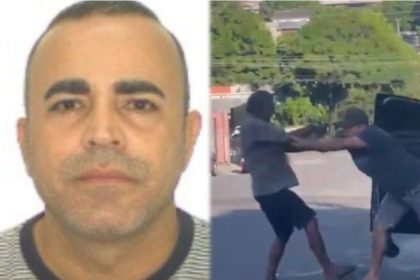 Fabrício Brito da Cunha, de idade não informada, foi identificado pela Polícia Civil (Foto: WhatsApp/reprodução)
