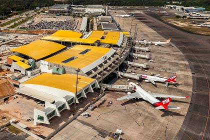Aeroporto de Manaus é o segundo do Norte em movimentação de passageiros internacionais (Foto: Manaus Airport/Divulgação)