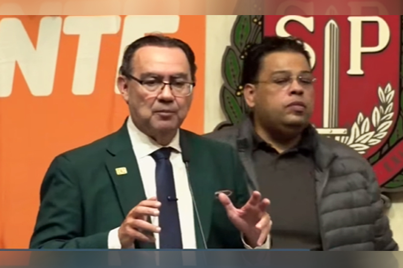 Augusto Cury teve candidatura oficializada pelo Avante na convenção partidária (Imagem: YouTube/Reprodução)