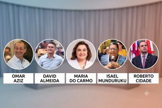 Band TV convidou cinco candidatos para debate; Roberto Cidade ainda não confirmou (Imagem gerada por IA/Google)
