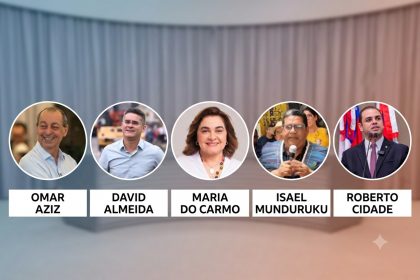 Band TV convidou cinco candidatos para debate; Roberto Cidade ainda não confirmou (Imagem gerada por IA/Google)
